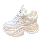 Damen Plateau-Sneaker mit extrem dämpfender Sohle und atmungsaktiver Oberfläche R&B