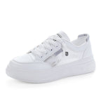 Damen modische Freizeitsneaker mit atmungsaktiver Mesh-Oberfläche und stoßdämpfendem Sohlenprofil R&B