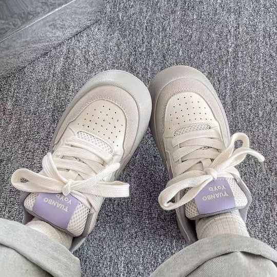 Damen Sportliche Sneaker mit komfortabler Polsterung und atmungsaktiver Oberflächenstruktur R&B
