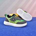 Damen Kindersneaker mit rutschfester Sohle und elastischem Klettverschluss