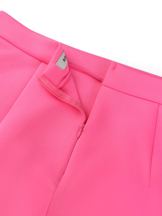 Damen Eleganter Bleistiftrock mit raffinierten Nähten R&B