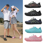 Damen flexible Wassersportschuhe mit rutschfester Sohle und elastischem Schnürsystem R&B