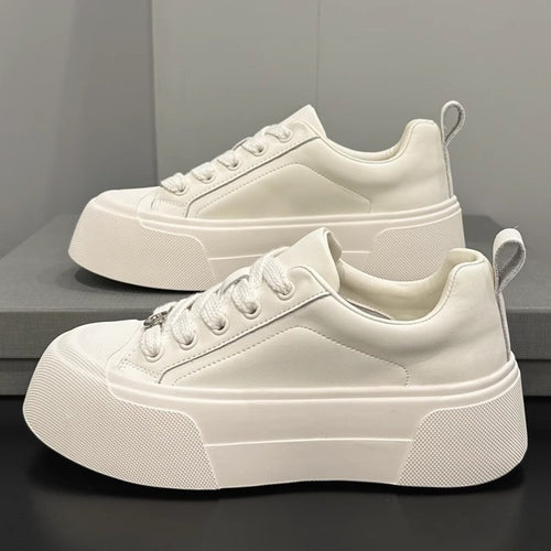 Damen Sneaker mit erhöhter Sohle R&B