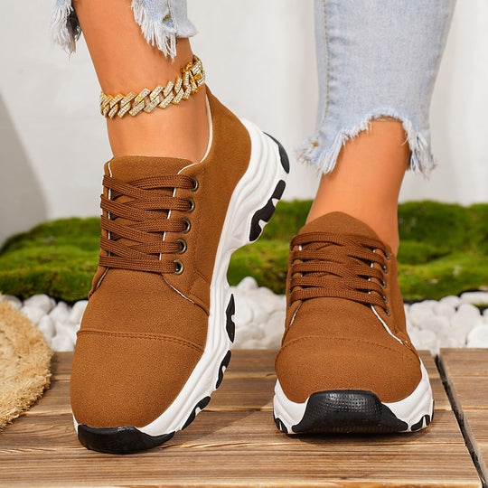 Damen sportliche Sneakers mit dynamischem Profil und atmungsaktivem Obermaterial R&B