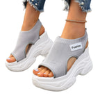 Damen Sneaker-Sandalen mit atmungsaktivem Obermaterial und rutschfester Sohle R&B