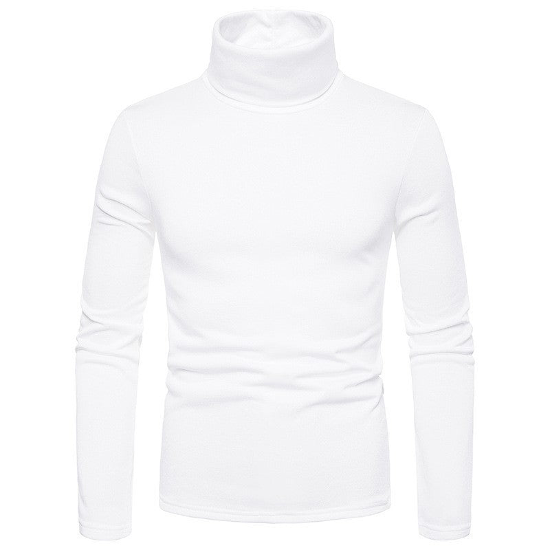 Herren Rollkragenpullover aus weichem Baumwoll-Mix R&B