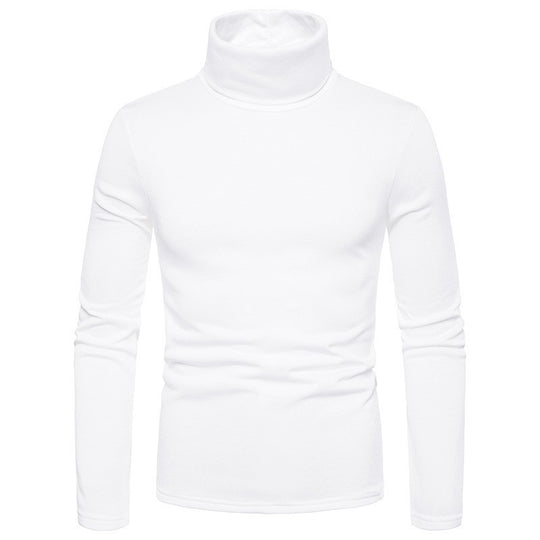 Herren Rollkragenpullover aus weichem Baumwoll-Mix R&B