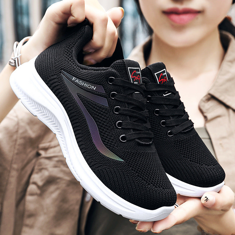 Damen Atmungsaktive Freizeitsneaker mit Unterstützung für den Knöchel R&B