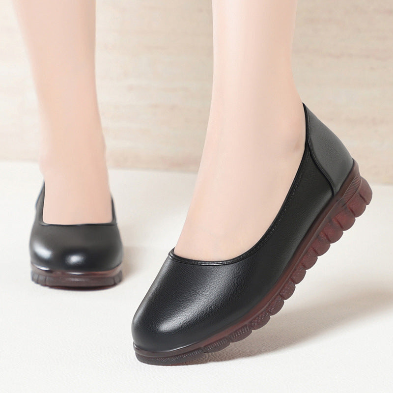 Damen Komfortable Slip-On Ballerinas mit rutschfester Sohle und ergonomischem Fußbett R&B