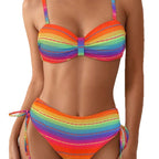 Damen Bikini-Set mit komfortablem Bügel und einstellbaren Trägern
