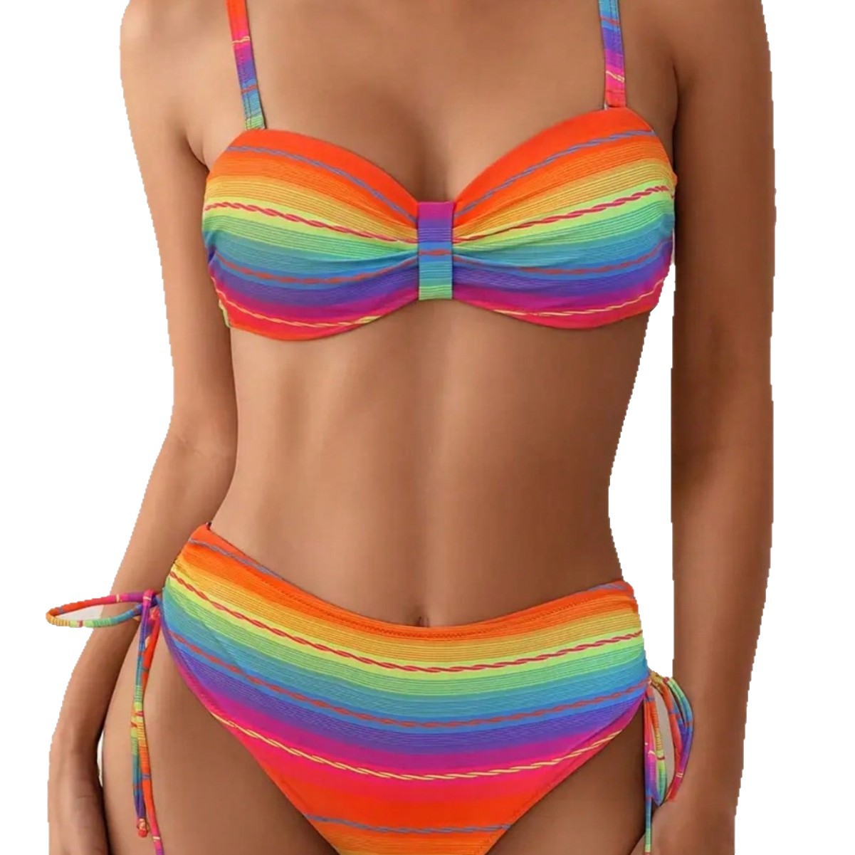Damen Bikini-Set mit komfortablem Bügel und einstellbaren Trägern R&B