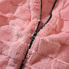 Herren Fleecejacke mit strukturiertem Design und praktischem Reißverschluss R&B