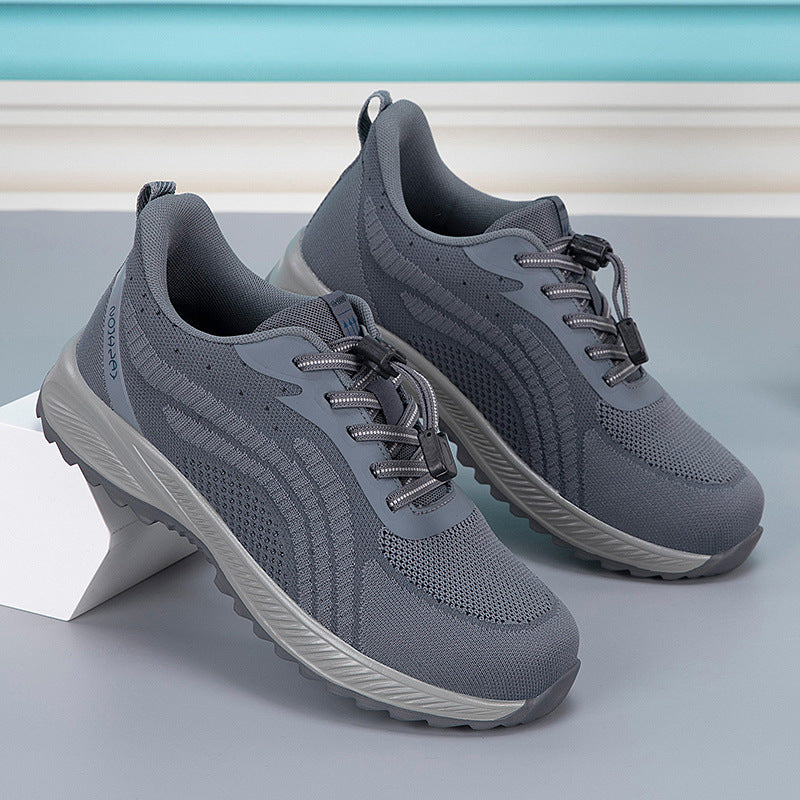 Damen Lauf-Sneaker mit elastischem Schnellschnürsystem und atmungsaktivem Obermaterial R&B