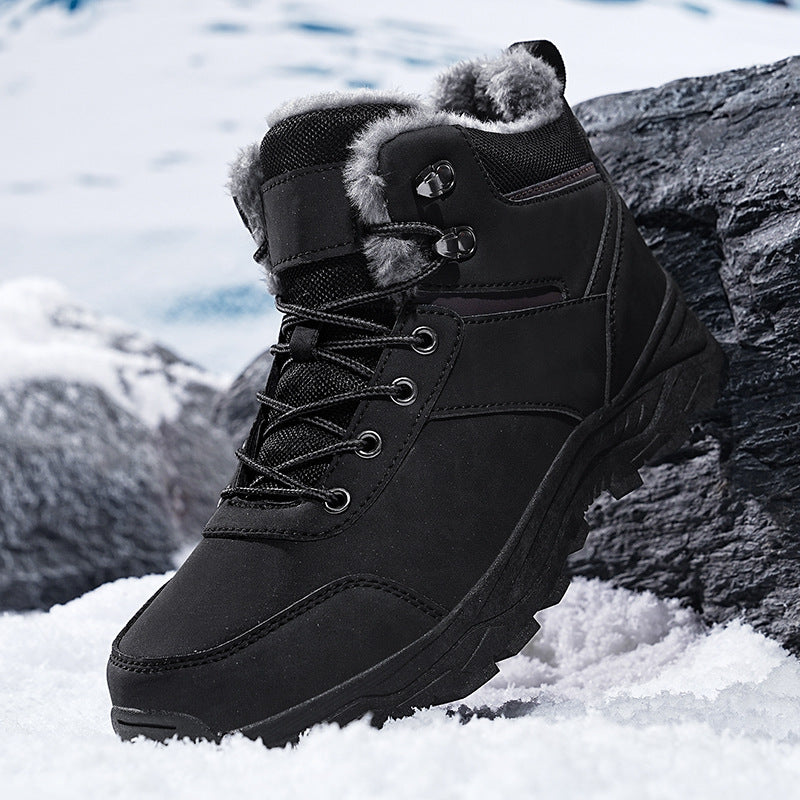 Damen Hochwertige Winterboots mit isolierter Innensohle und rutschfester Sohle R&B