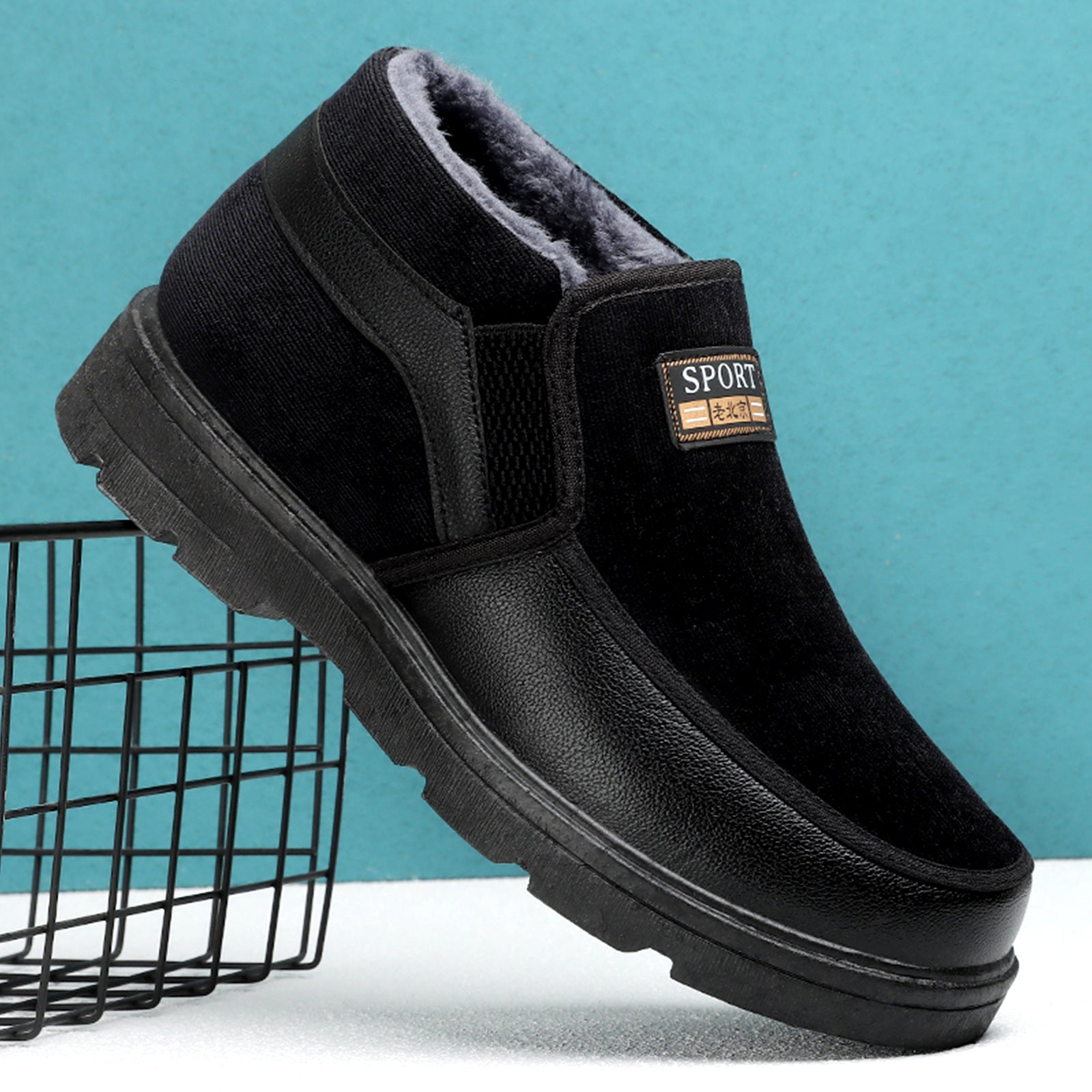 Damen Bequeme und isolierte Winterstiefel R&B