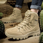 Herren robuste Trekkingstiefel mit wasserdichtem Obermaterial und rutschfester Sohle R&B