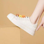 Damen Sneakers mit trendigem Gummizug und Softsohle R&B