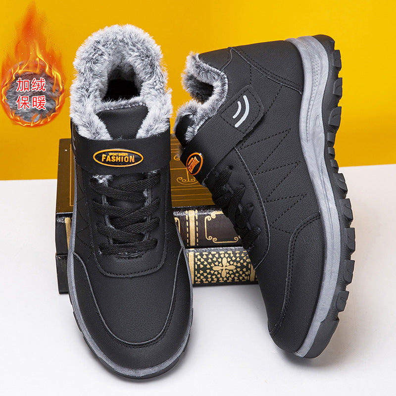 Damen Winterstiefel mit warmem Futter und rutschfester Sohle R&B