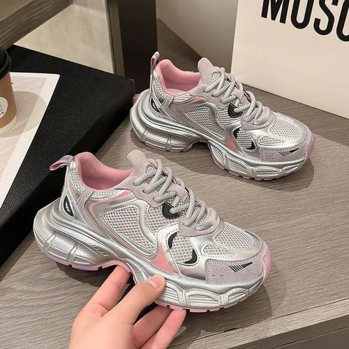 Damen Sportliche Sneakers mit ergonomischer Laufsohle und atmungsaktivem Obermaterial R&B