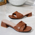 Damen Komfortable Sling-Sandalen mit modischem Riemendesign R&B