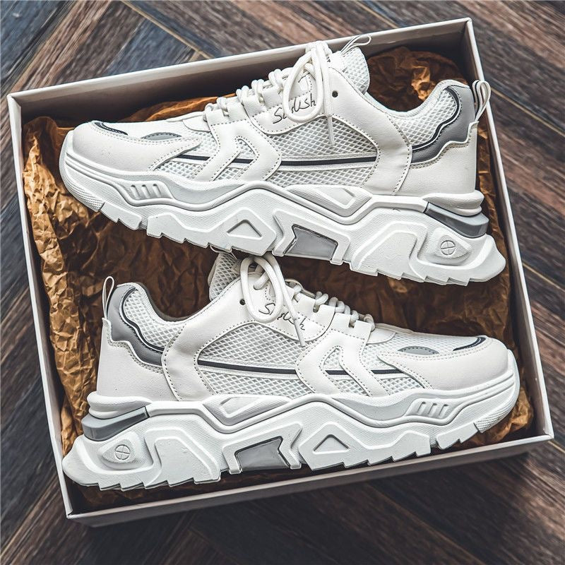Damen Sportliche Chunky Sneakers mit atmungsaktivem Mesh-Obermaterial und dämpfendem Sohlenprofil
