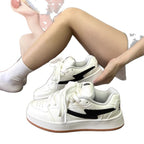 Damen Sportliche Sneaker mit atmungsaktiver Oberflächenstruktur und rutschfester Sohle