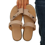 Damen Bequeme Riemensandalen mit elegantem Schleifendetail R&B