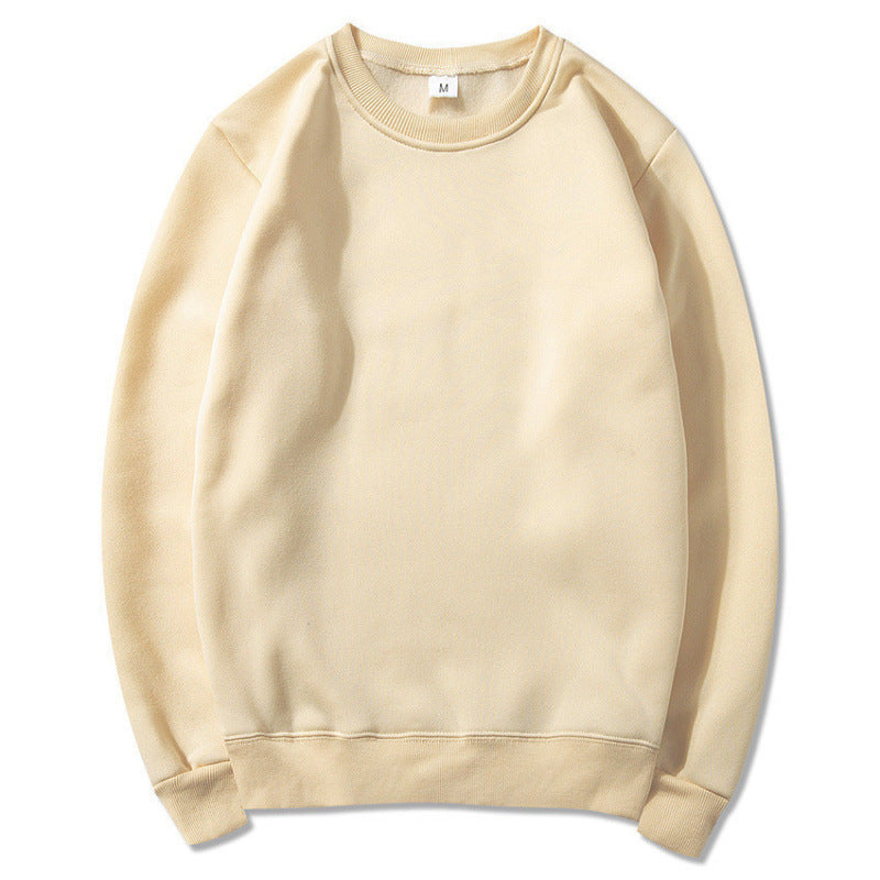 Damen Sweatshirt aus weichem Baumwollmaterial mit Rundhalsausschnitt R&B