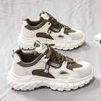 Damen Sportliche Freizeitsneaker mit dämpfendem Komfort und modernen Designelementen