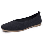 Damen Bequeme Strick-Ballerinas R&B