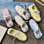 Damen Sportliche Sneaker mit einzigartiger Schnürung