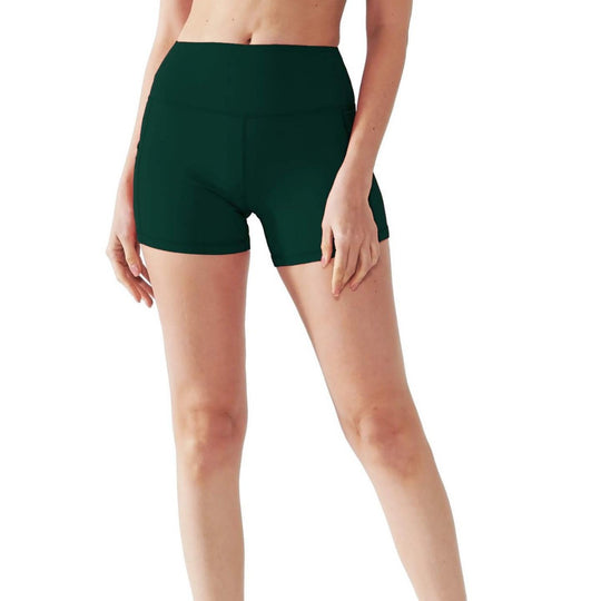 Damen Sportliche Hochtaillierte Shorts R&B