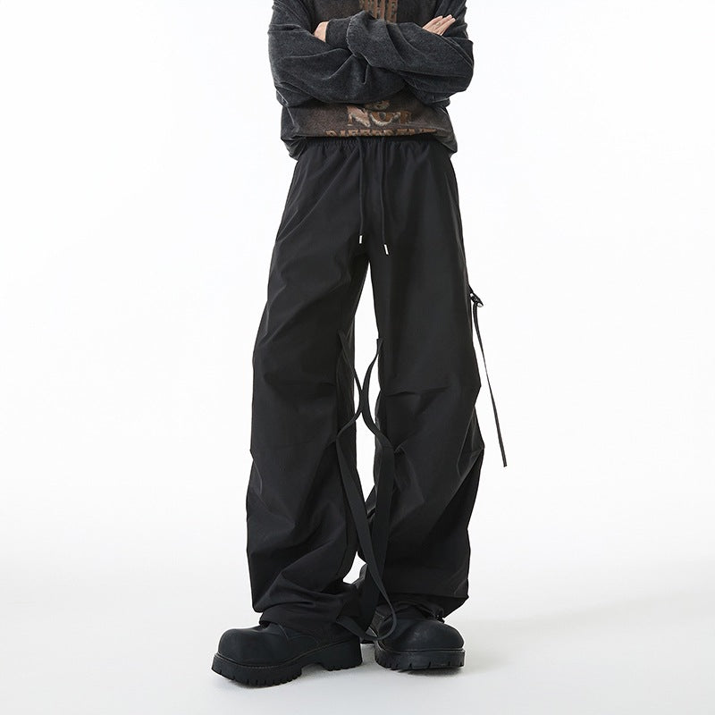 Damen Lässige Sporthose mit verstellbarem Bund und modernen Schnittelementen