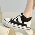 Damen Hohe Sneakers mit trendigen Kontrastelementen R&B