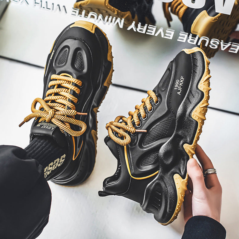 Damen Sportliche Chunky Sneaker mit atmungsaktivem Obermaterial und dämpfender Sohle R&B
