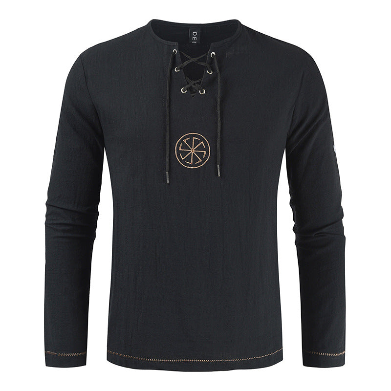 Herren tunikastil Hemd R&B
