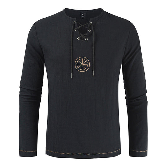 Herren tunikastil Hemd R&B
