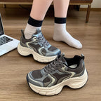 Damen Sportliche Lauf-Sneaker mit atmungsaktivem Mesh-Obermaterial R&B