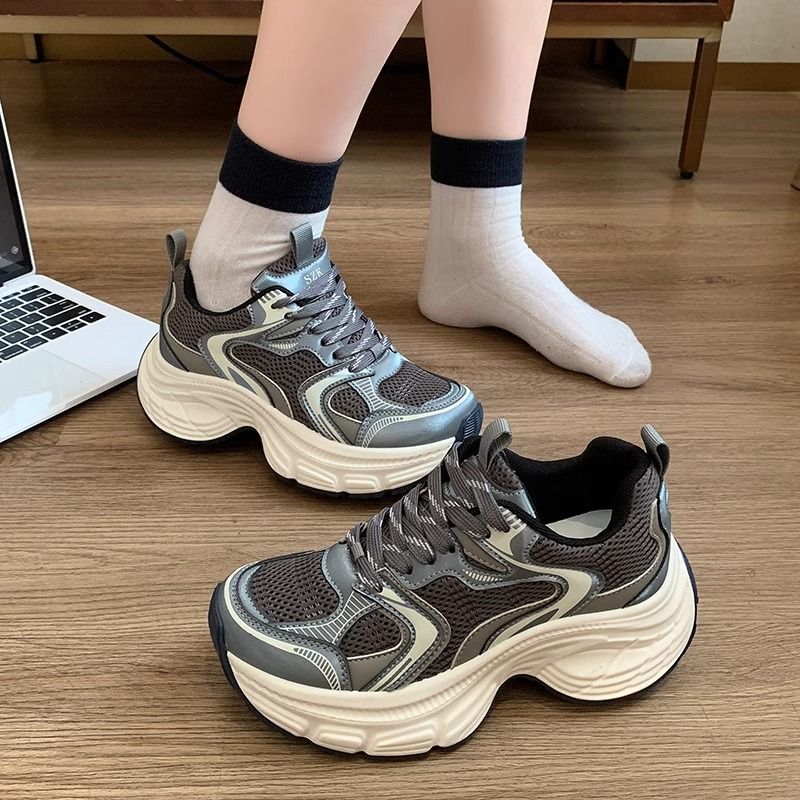 Damen Sportliche Lauf-Sneaker mit atmungsaktivem Mesh-Obermaterial R&B