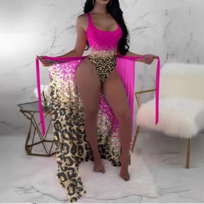 Damen Badeanzug mit schickem Kaftan R&B