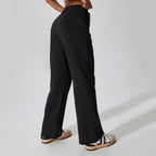 Damen Freizeithose mit bequemer Passform und seitlichen Taschen