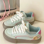 Damen Sportliche Sneaker mit atmungsaktivem Mesh-Obermaterial und dämpfender Sohle R&B