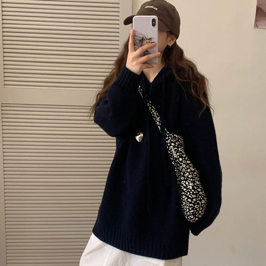 Damen Kapuzenpulli im Oversized-Design R&B