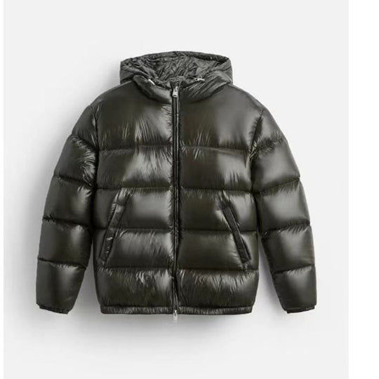 Damen Daunenjacke mit hochschließendem Kragen R&B