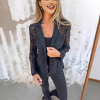 Damen elegante Spitzenblazer R&B