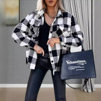 Damen Oversized Karobluse R&B
