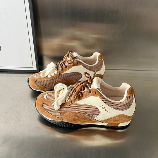 Damen Sportliche Sneakers mit atmungsaktivem Obermaterial und weicher Polsterung R&B