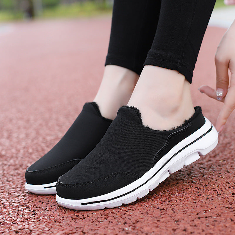Damen Komfortable und warme Clogs mit rutschfester Sohle