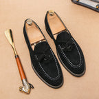 Damen Mokassins mit modischem Quastendesign und weicher Sohle