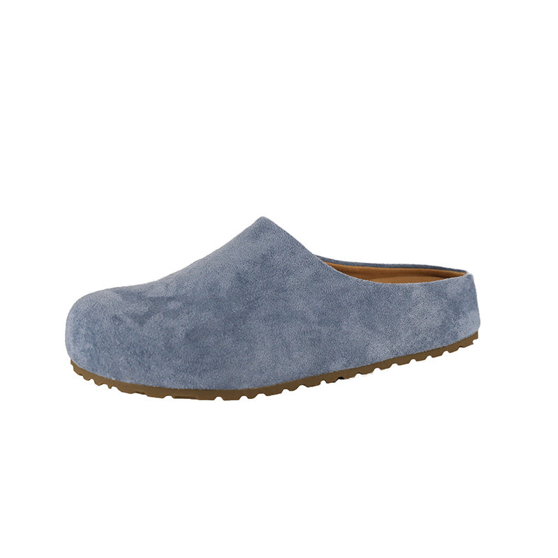 Damen Komfortable Clogs aus hochwertigem Wildleder R&B